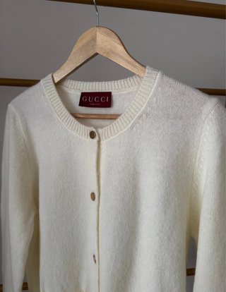 Suéter Gucci Blanco Talla XL