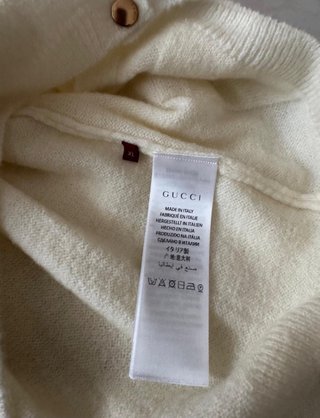 Suéter Gucci Blanco Talla XL