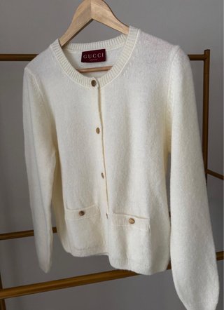 Suéter Gucci Blanco Talla XL