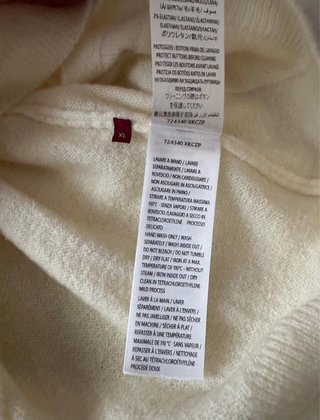 Suéter Gucci Blanco Talla XL