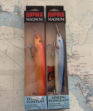 Lote 2 señuelos Rapala Magnum FMAG-CDMAG 18  128