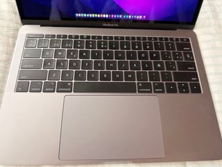 MacBook Pro 13” 2017 256 GB Argento