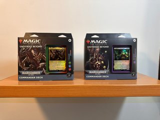 MTG Warhammer 40k 40000 Commander Decks x4 Magic