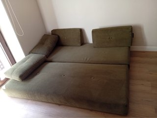 2 Sofás Cama Verdes