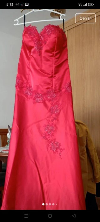 Vestido de fiesta rojo