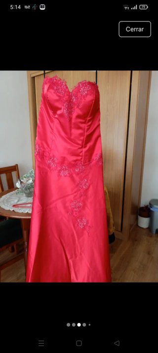 Vestido de fiesta rojo