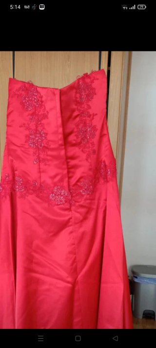 Vestido de fiesta rojo