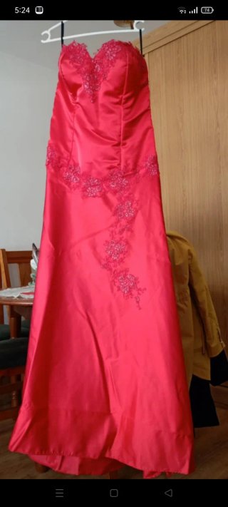 Vestido de fiesta rojo