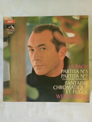 Vinilo J.S. Bach - Partitas 5y7 / Fantaisie Chroma