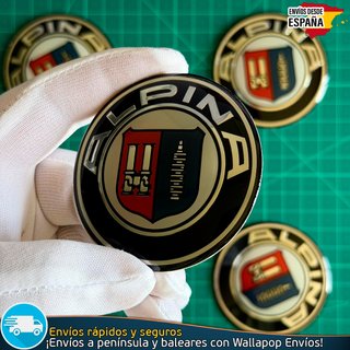 Emblema Alpina 65mm Logo Tapacubos Tapas BMW