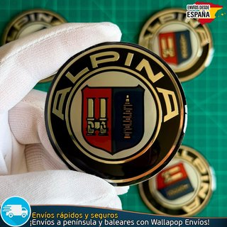 Emblema Alpina 65mm Logo Tapacubos Tapas BMW