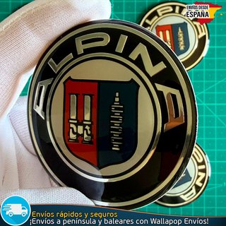Emblema Alpina 65mm Logo Tapacubos Tapas BMW