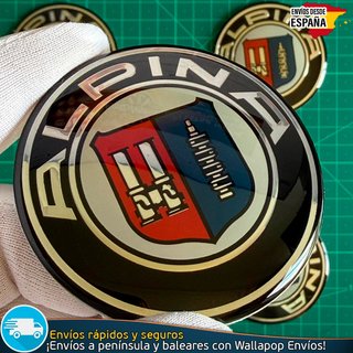 Emblema Alpina 65mm Logo Tapacubos Tapas BMW