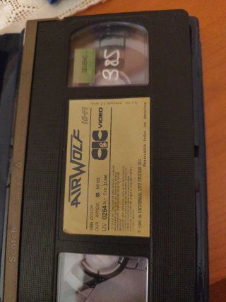 Película VHS Air Wolf