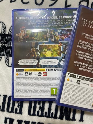 Pack 2 Juegos PS5 Precintados: Spider-Man 2 y Lego