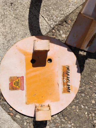 Cepo seguridad para rueda