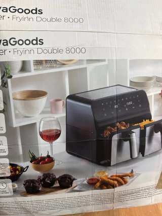 Freidora Doble InnovaGoods Fryinn 8000