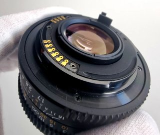 MAMIYA-Sekor E 50mm F1.7 Lente manual montura ZE
