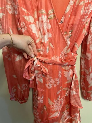 Vestido Guess manga larga floral