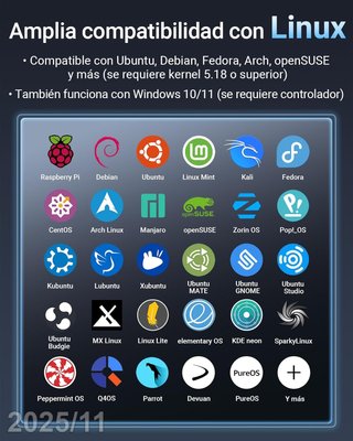 BROSTREND Adaptador WIFI Linux AXE3000 Tri-Banda