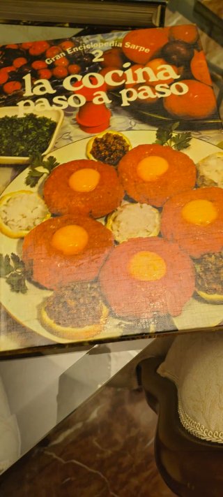 3 tomos de Libros de cocina