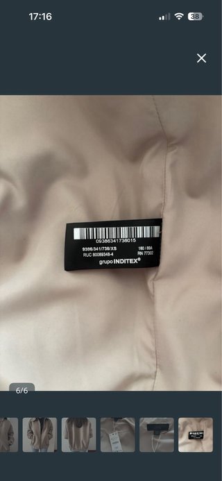 Bomber de Zara