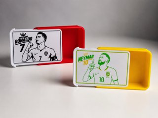 Porta-Cromos Compacto Futebol