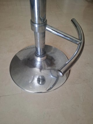 Silla de barra alta acrílica
