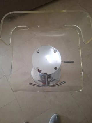 Silla de barra alta acrílica