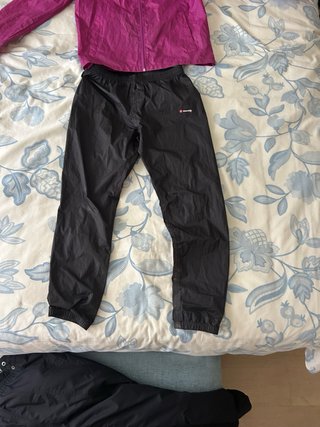 Chubasquero y pantalón de agua infantil talla 14