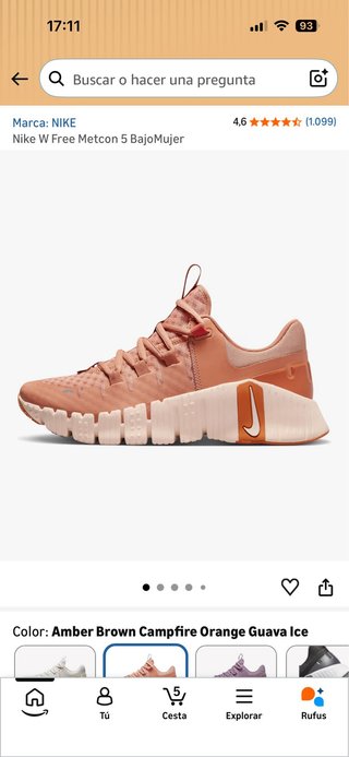 Nike W Free Metcon 5 - Talla 40.5 - NUEVAS