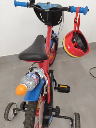 Bicicleta Spiderman niño 3-6 años