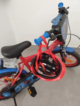 Bicicleta Spiderman niño 3-6 años