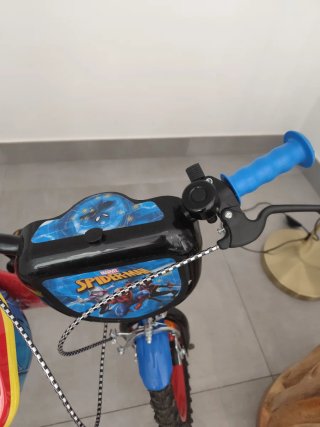 Bicicleta Spiderman niño 3-6 años