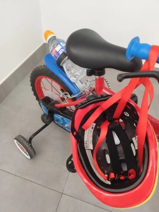 Bicicleta Spiderman niño 3-6 años