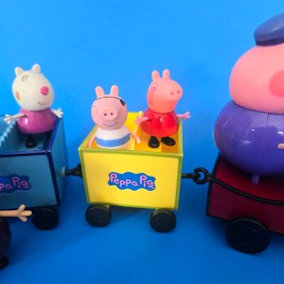 Peppa Pig's on Grandpa Pig Train