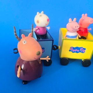 Peppa Pig's on Grandpa Pig Train