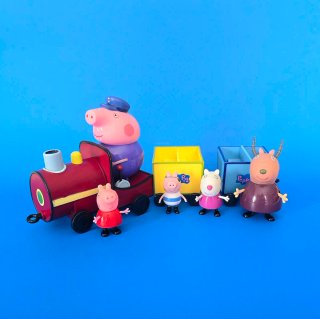 Peppa Pig's on Grandpa Pig Train