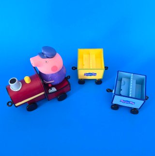 Peppa Pig's on Grandpa Pig Train