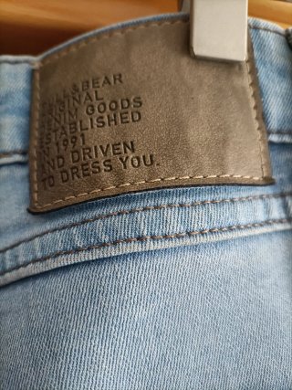 Pull&Bear Vaqueros Azules skinny