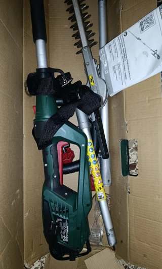 Cortasetos Parkside PHSL 900 A3 Mango Largo