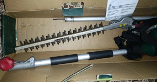 Cortasetos Parkside PHSL 900 A3 Mango Largo