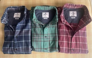 Camisas cuadros de hombre