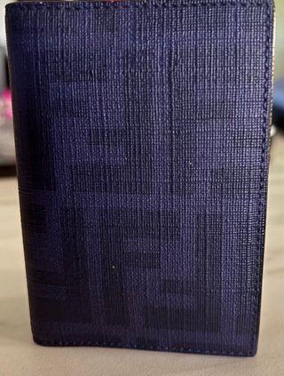 Portacarte Fendi Blu