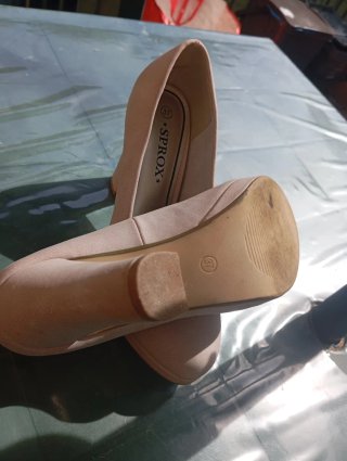Scarpe SPROX donna beige tacco 37