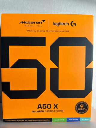 ASTRO A50 X McLaren Racing Edition