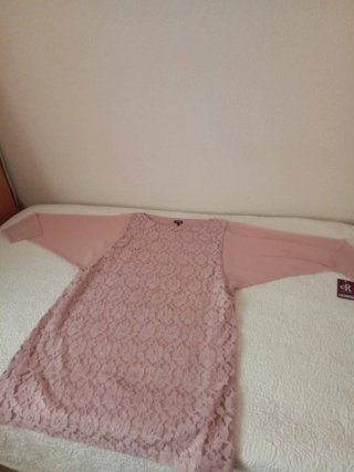 Vestido  Rosa  Mujer