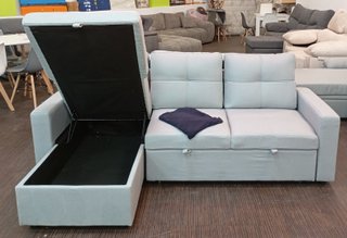 Sofá Cama, ·PAU Tela·, Gris, ·Cómodo. ¡EN OFERTA!