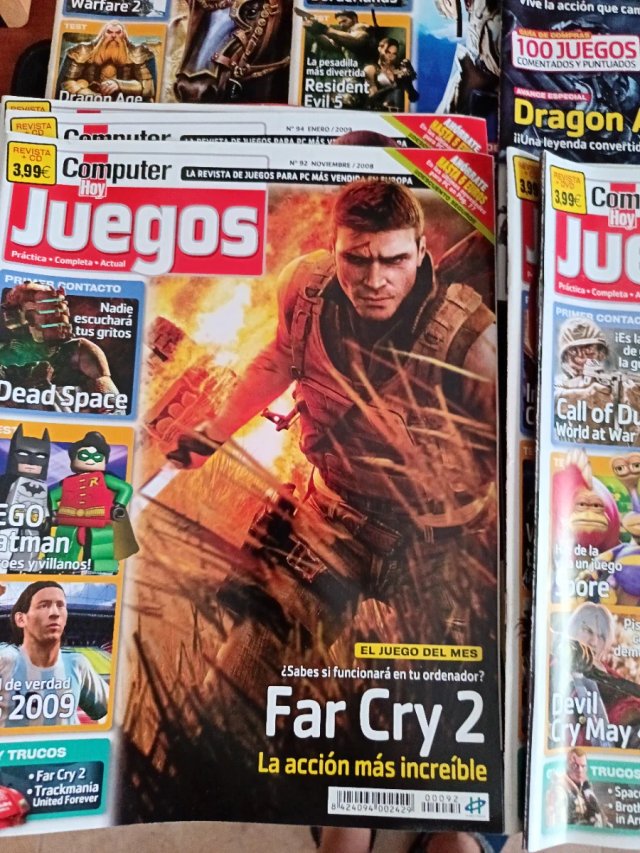 Lote 16+ Revistas "Computer Juegos Hoy" (PC Gaming