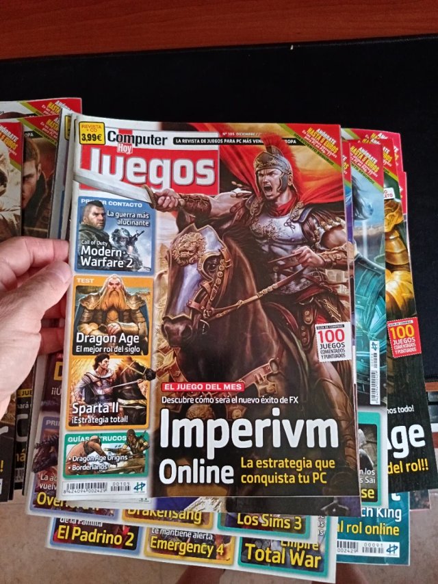 Lote 16+ Revistas "Computer Juegos Hoy" (PC Gaming